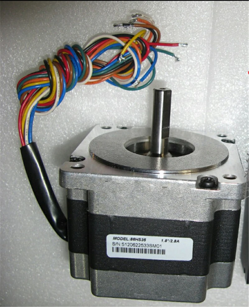 Leadshine шаговый двигатель NEMA34 86 мм 3.5NM 2.8A 2ph 18 50VDC 86HS35 + DM556 для гравировального станка