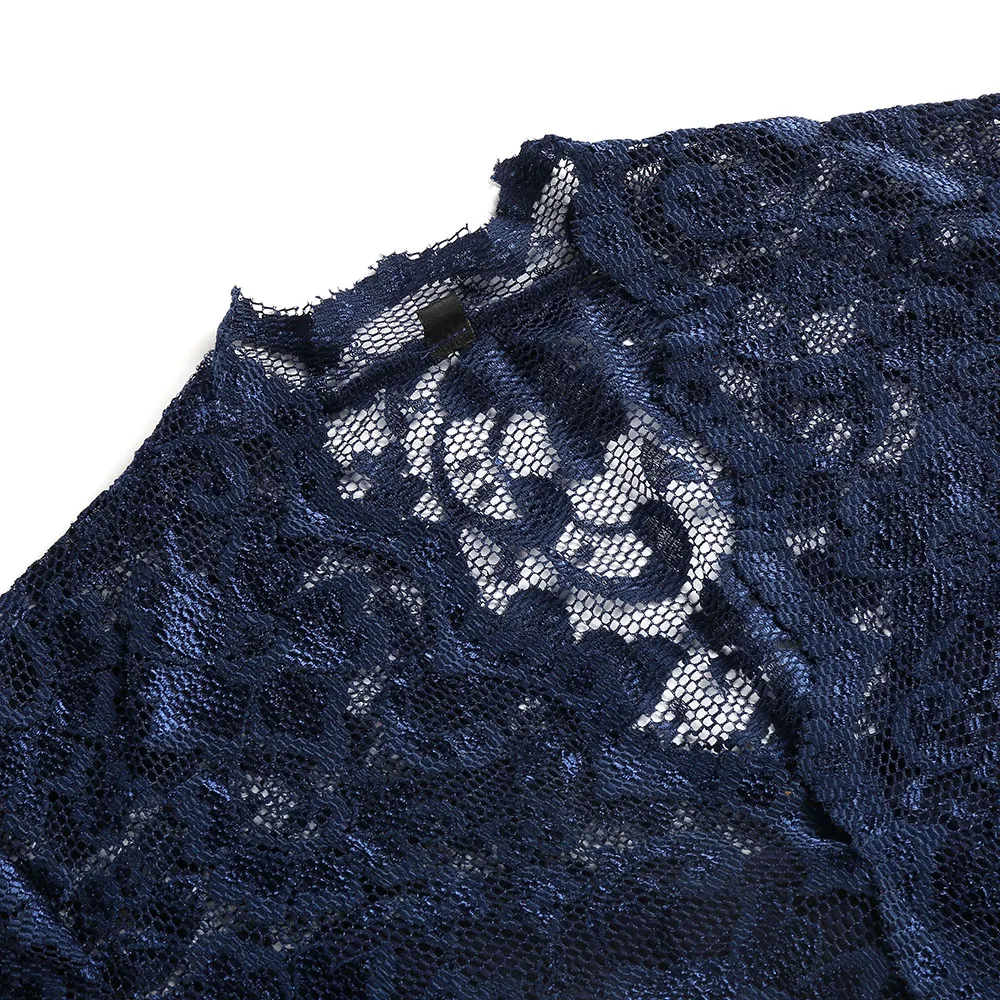 FEIBUSHI роковой вышивка стильное винтажное кружевное платье без рукавов для женщин