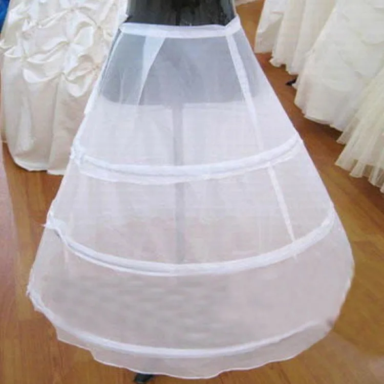In Stock 3 Hoops Petticoats for wedding dress Wedding Accessories Free Shipping Crinoline Cheap Underskirt For Ball Gown | Свадьбы и
