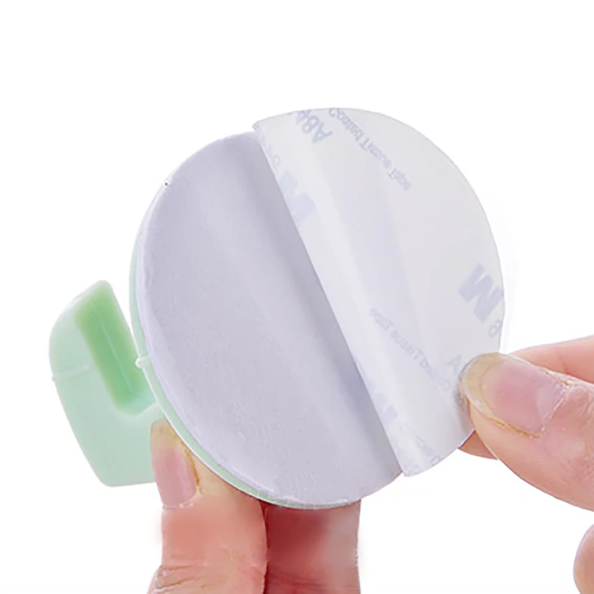 Thickened Door Stopper Rear Wall Anti-collision Pad Handle Mute Stick With Hook Anti Vibration |