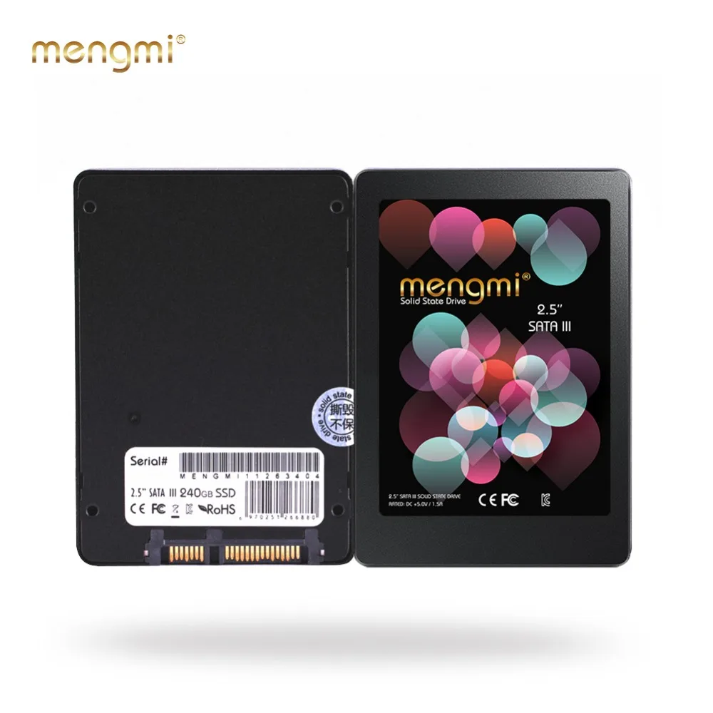 Внутренний твердотельный накопитель Mengmi SSD 120 ГБ жесткий диск SATA III 2 5 дюйма для
