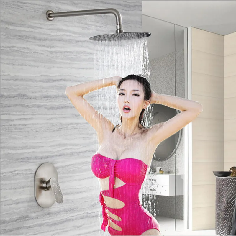 Бесплатная доставка 1/2/3 способы водоотводная труба настенная матовая 304