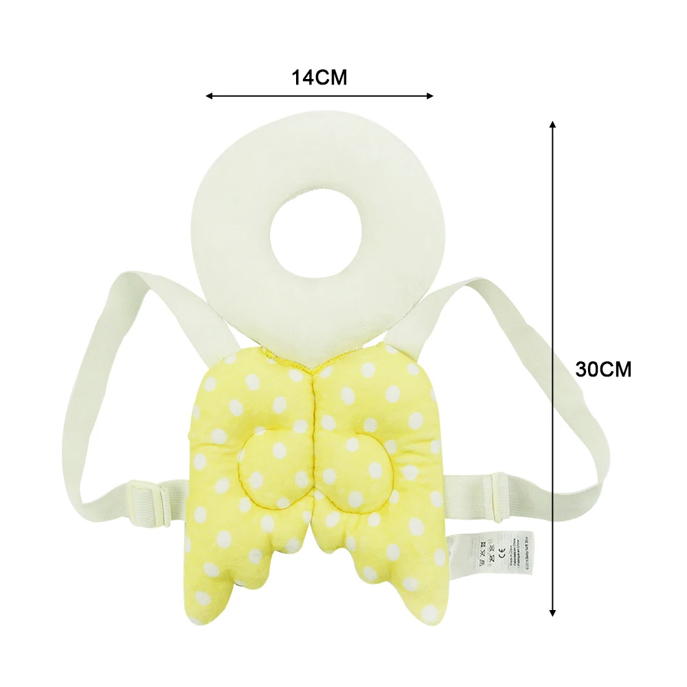 Детская подушка на подголовник для защиты головы протектор шеи крылья ухода за