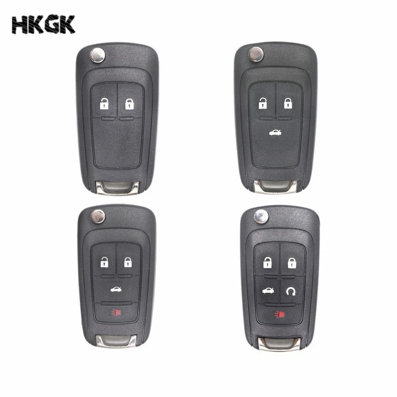 10 шт./лот 2/3/4/5 дистанционного ключа оболочки чехол для Chevrolet Cruze Эпика лова Camaro