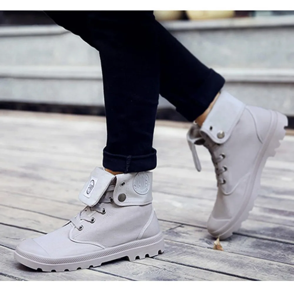 2019 Autumn Men Boots Male Desert Work Ankle Tactical Men's Military Combat Botas Stitching Canvas Motorcycle Shoes | Обувь