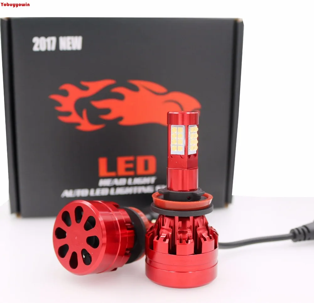 

2*12000LM H11 LED Headlight Bulbs Super Bright 160W H8 H9 H4 H7 Fog Lights Conversion Kits 360 Degree(4 Sides) for Car Lights