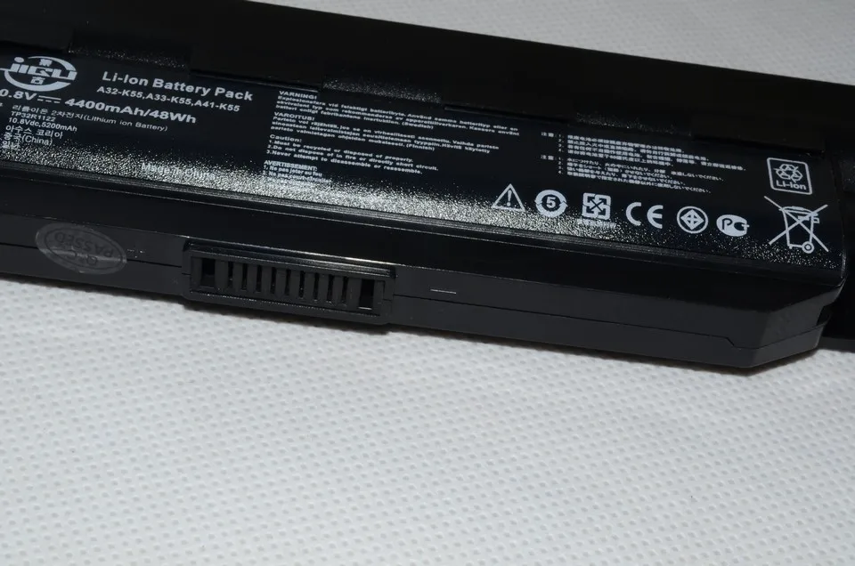 JIGU Laptop Battery A32-K55 A33-K55 A41-K55 For Asus A45 A55 A75 K45 K55 K75 R400 R500 R700 U57 X45 X55 X75 Series