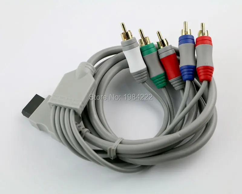 OCGAME 1 8 м компонент 1080 P HDTV AV аудио адаптер кабель провод 5RCA для Nintendo Wii Wi i U консоли |