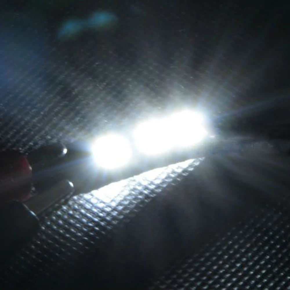100 шт. T10 6SMD 5050 с can bus W5W 6 светодиодный DC12V никаких повреждений при нормальном