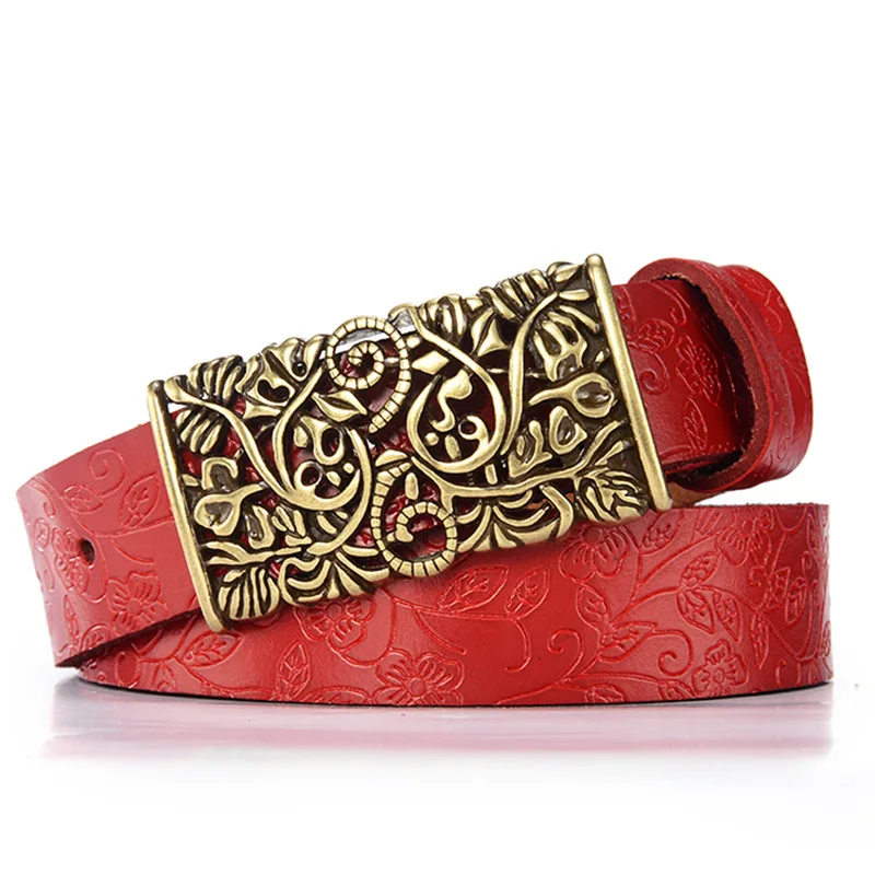 2017 Leisure women's leather belt cinture donna cinto feminino couro trousers waistband fashion smoothness buckle | Аксессуары для