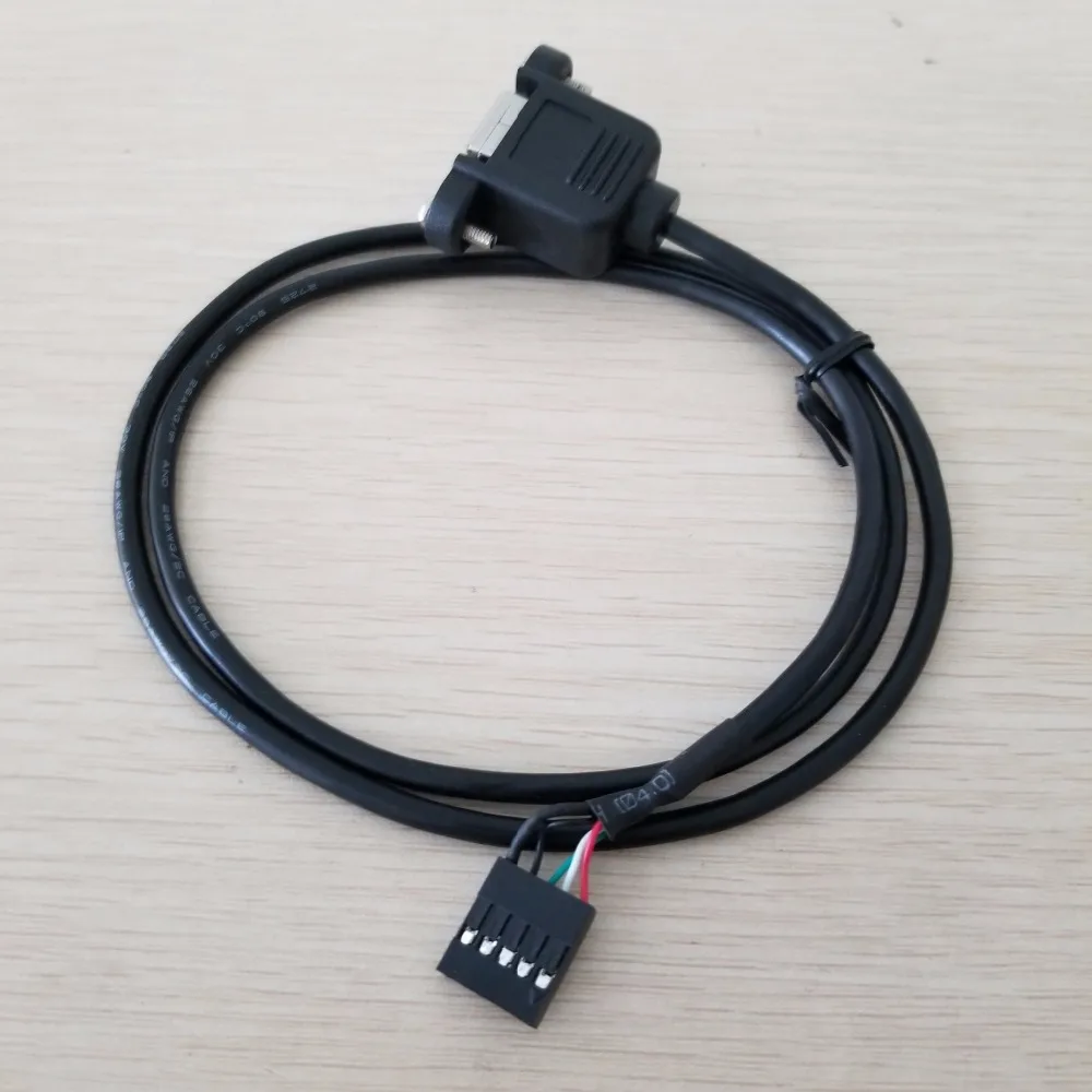 Внутренняя Материнская плата 5Pin USB Female to USB2.0 B Dupont кабель для передачи данных