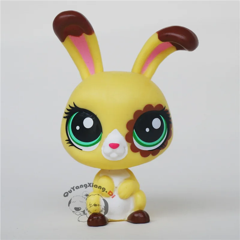 Экшн фигурка куклы кролика с цветами глазами CW014 Pet Shop|Игровые фигурки и