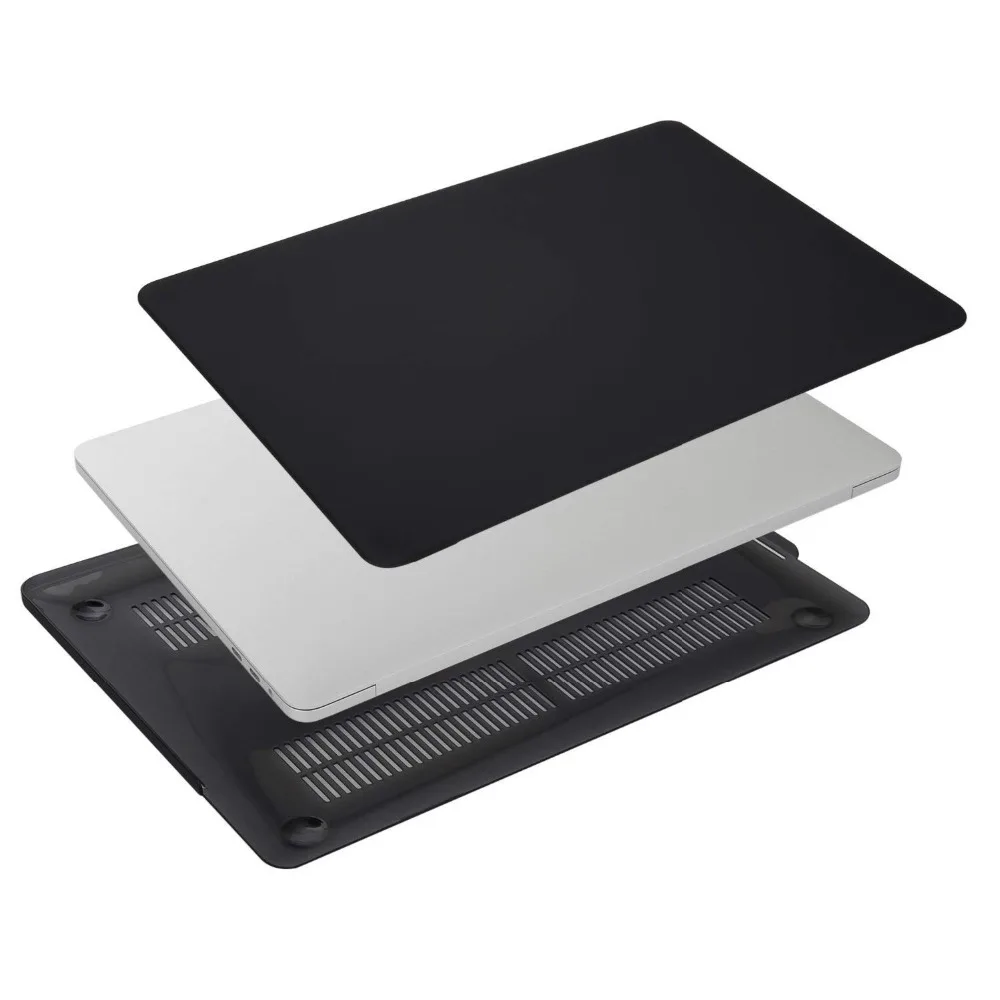 Прозрачный прозрачный чехол для Apple Macbook Air Pro Retina 11 12 13 15 ноутбука сумка Funda Mac book 3