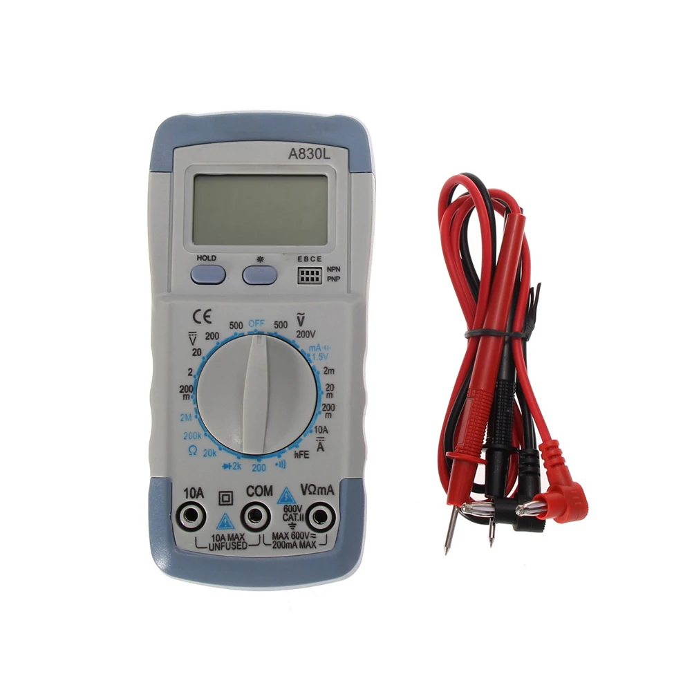 Мульти тестер DC Вольтметр F500mA/250 В ЖК дисплей Цифровой мультиметр