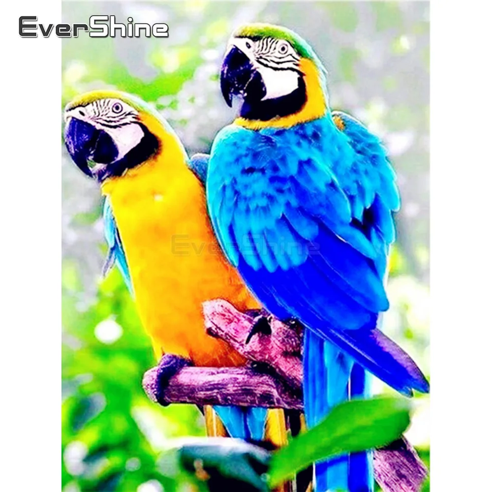 EverShine DIY Алмазные мозаичные Животные вышивка крестиком Алмазная Стразы алмазная