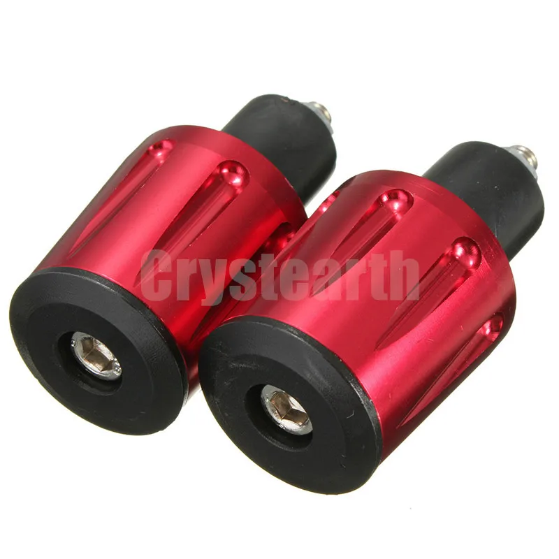 2 шт. наконечник ручки мотоцикла 7/8 &quot22 мм Крышка для Suzuki Yamaha YZF R1 R6 R3 R25 R15 MT-07 MT-09 MT-03