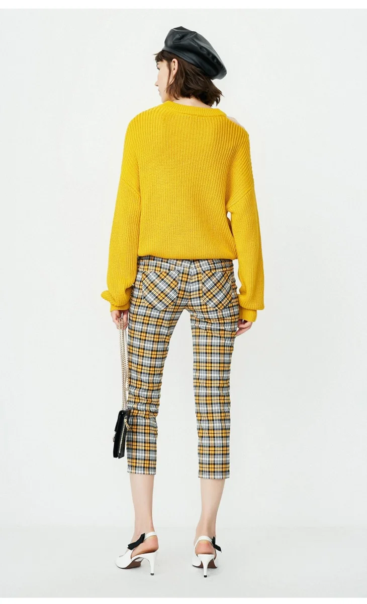 ONLY2019 Женская Осенняя новая простая Свободная кофта | 118324544