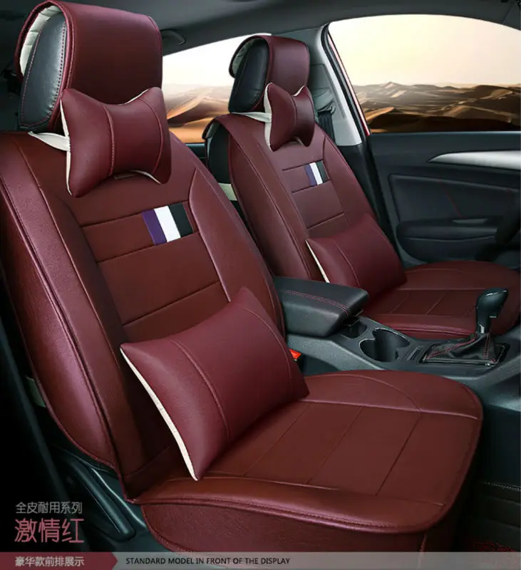 

car cushion set auto seat covers 5 colors universal mats pad for Alfa Romeo Boxster Cayenne cayman Bentley Arnage Flying Spur GT