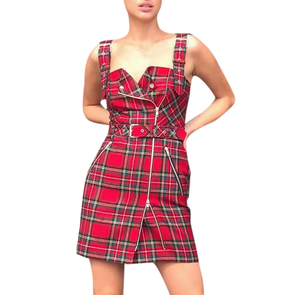 Vestidos de verao kleider damen модное женское уличное платье в готическом стиле панк ретро