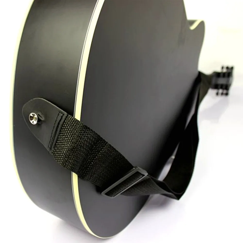 1 шт. электрическая акустическая бас-гитара ремешок из искусственной кожи +