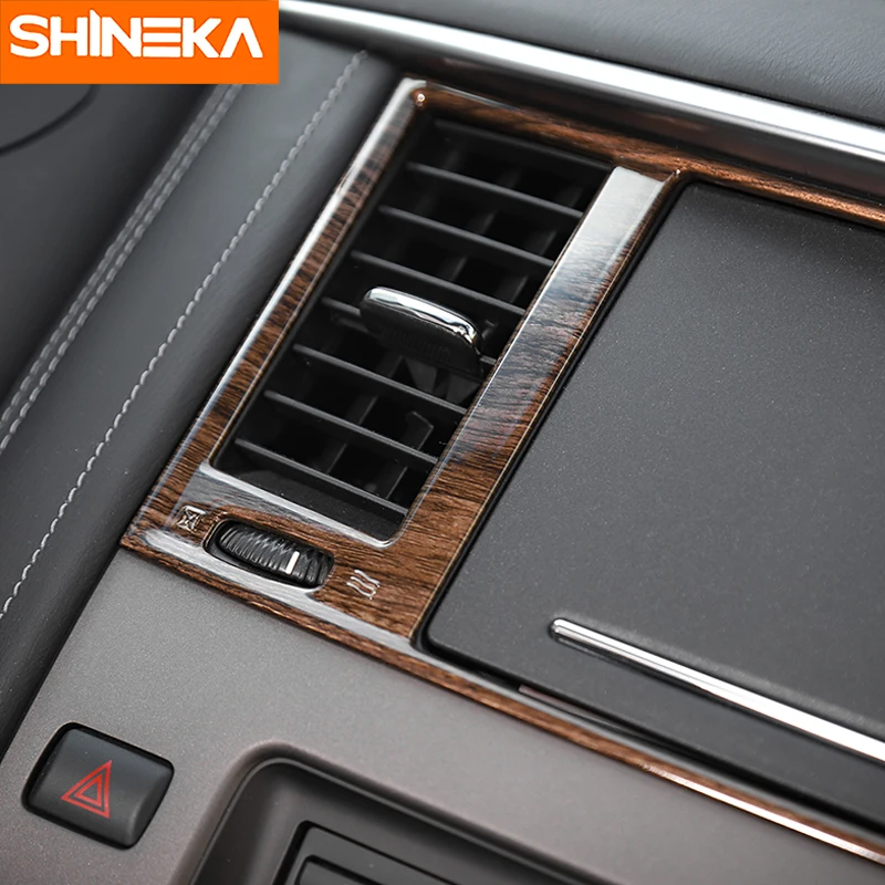 Панель приборной панели SHINEKA для стайлинга автомобиля крышка на вентиляционное