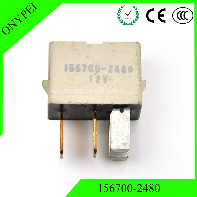 156700 2480 12V 4 контактный реле для Suzuki SX4 Grand Vitara Kizashi Aerio Alto 1567002480 4160|Переключатели и