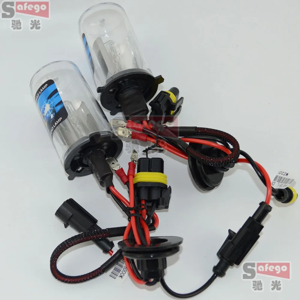 2 шт. H4 AC авто фара свет фар ксеноновые лампы HID один луч противотуманные фары 4300 К