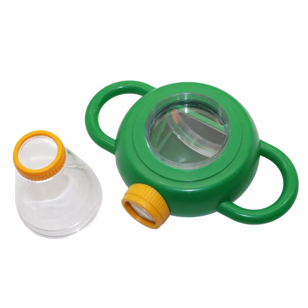 1 комплект средство для просмотра насекомых лупа с увеличительным глазом Детская