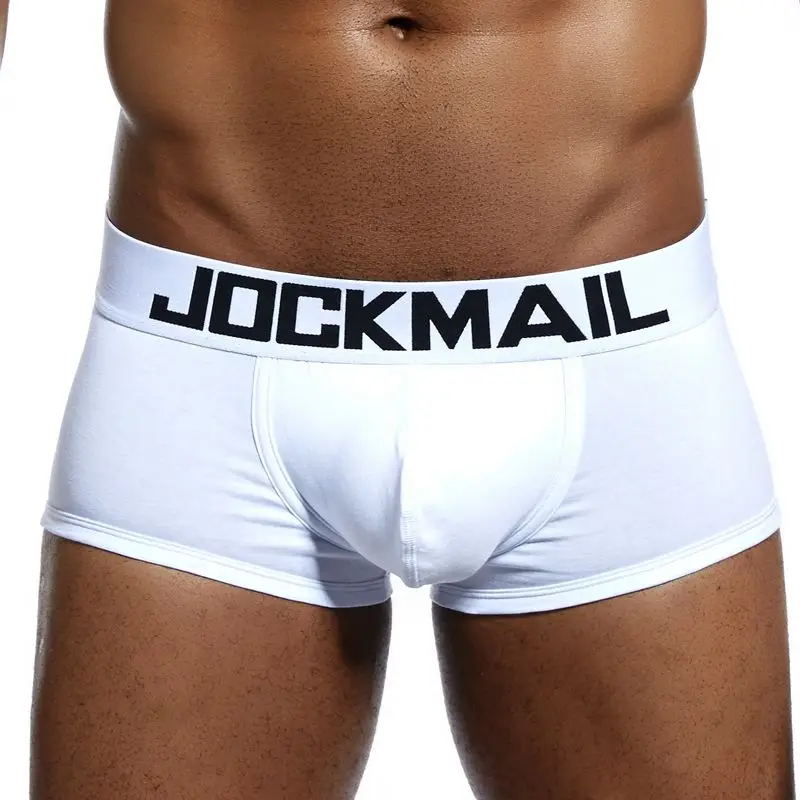Нижнее белье JOCKMAIL 1 шт./лот мужские хлопковые боксеры|Мужские трусы боксеры| |