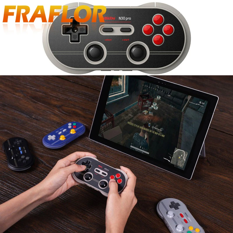 Беспроводной геймпад 8bitdo игровой контроллер с поддержкой NS для Switch Steam MacOS Windows N30