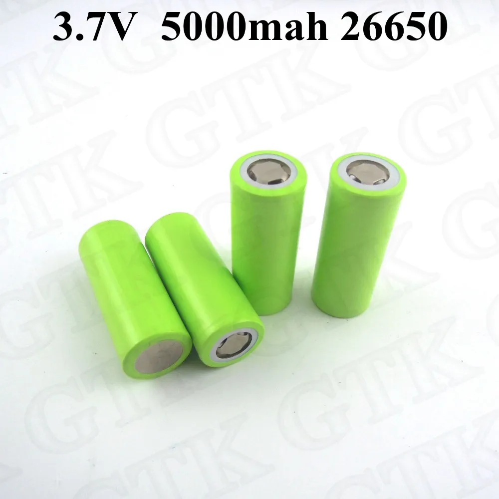 Литий ионный аккумулятор для фонариков 3 7 в 5000 мАч 26650 35 А 60 4 шт.|battery 26650|li-ion