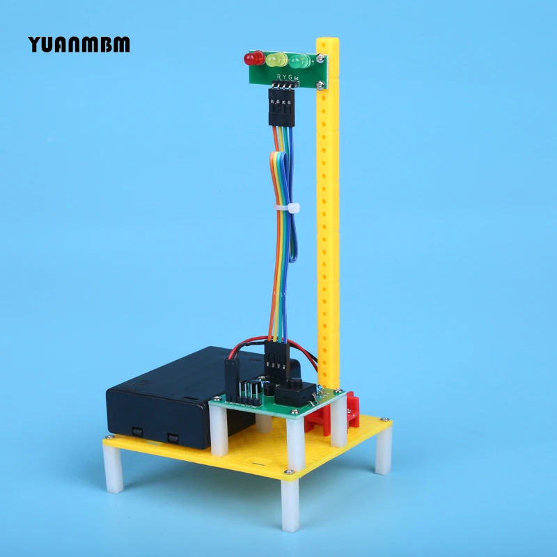 

Модель светофора/экспериментальные Развивающие игрушки для научной физики/Сделай сам технологическое производство/пазл/Детские игрушки/и...