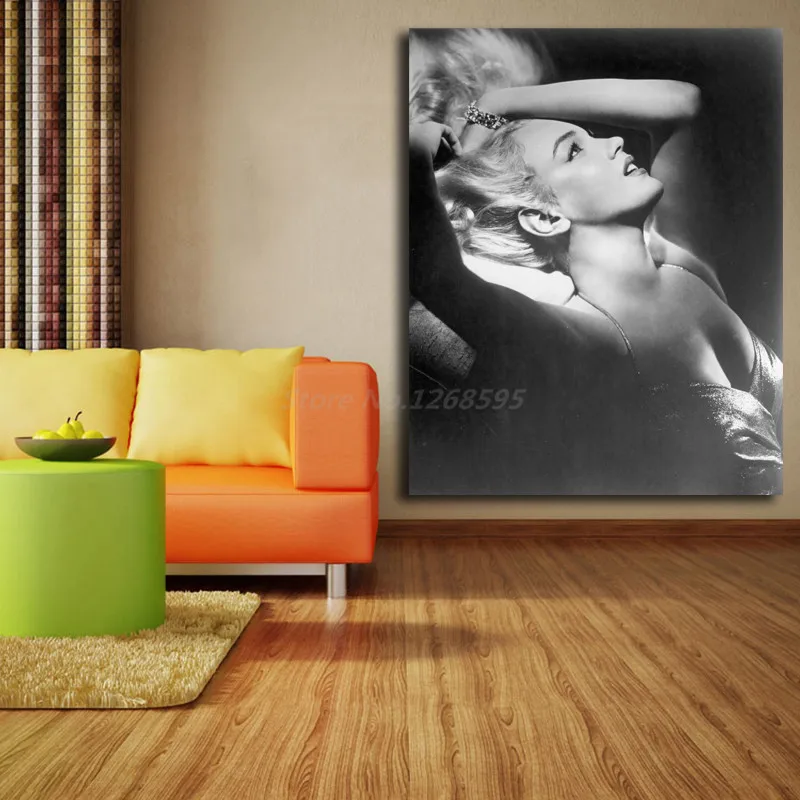 Marilyns Monroes HD настенные художественные Холст Плакаты печать картины работы для