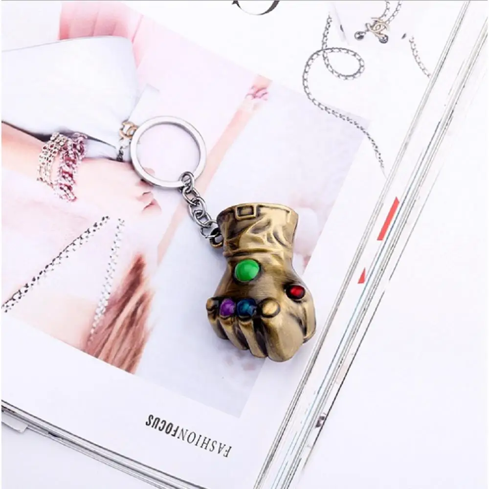 Thanos Infinity Gauntlet брелок Мстители аксессуары подарок Бесконечность