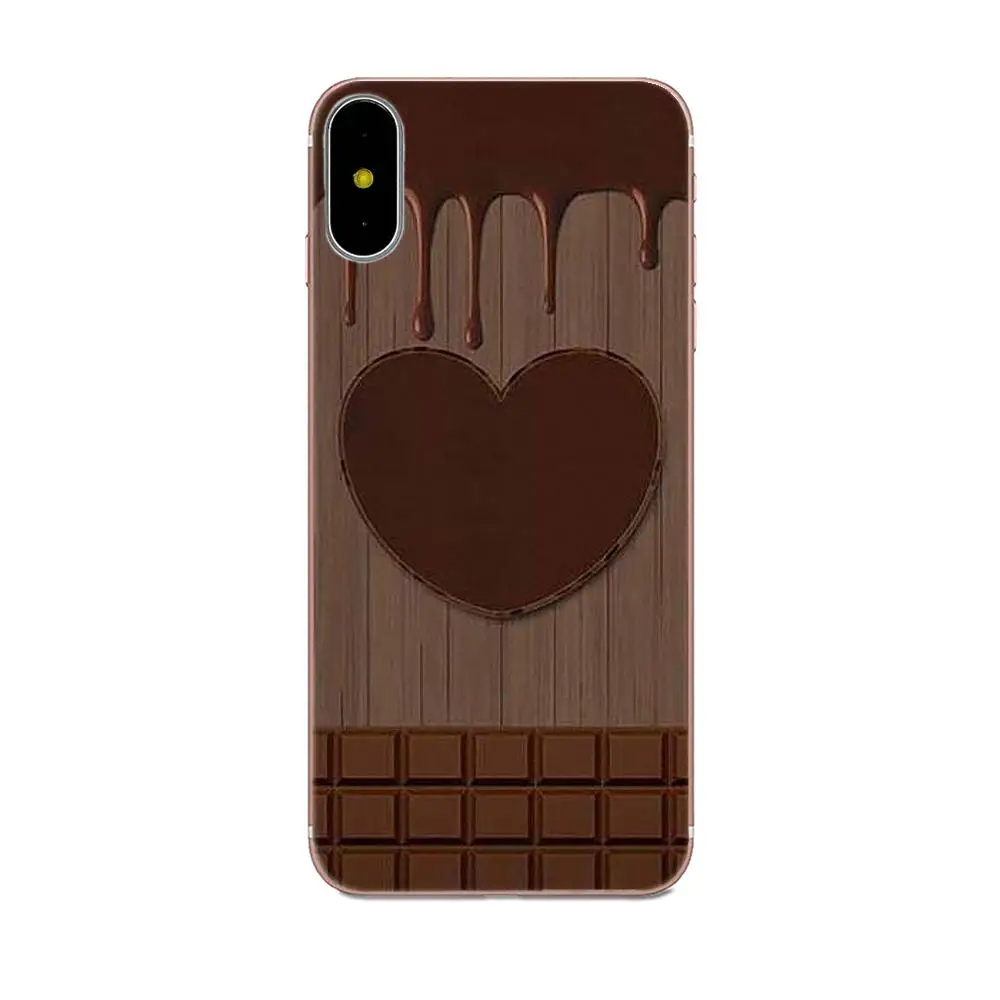 Еда печенье шоколадные конфеты мясо рыба лосось для Galaxy Alpha Core Note 2 3 4 S2 A10 A20 A20E A30 A40