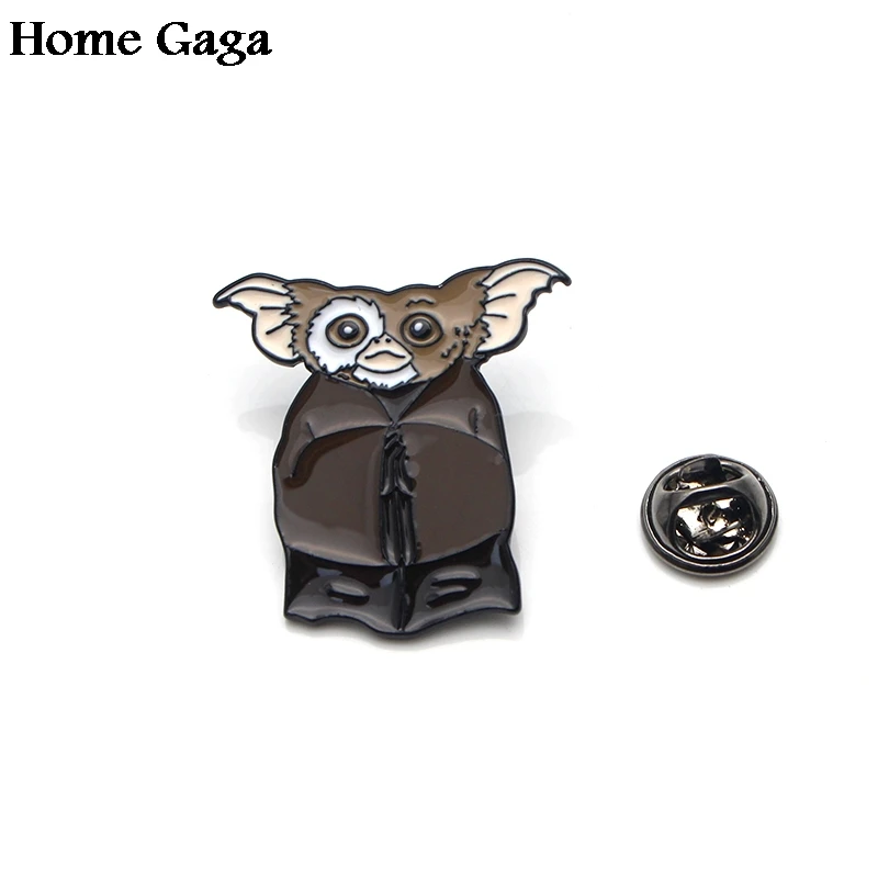 Homegaga Монстр Косплей милые цинковые эмалевые заколки для рюкзака одежды рубашки