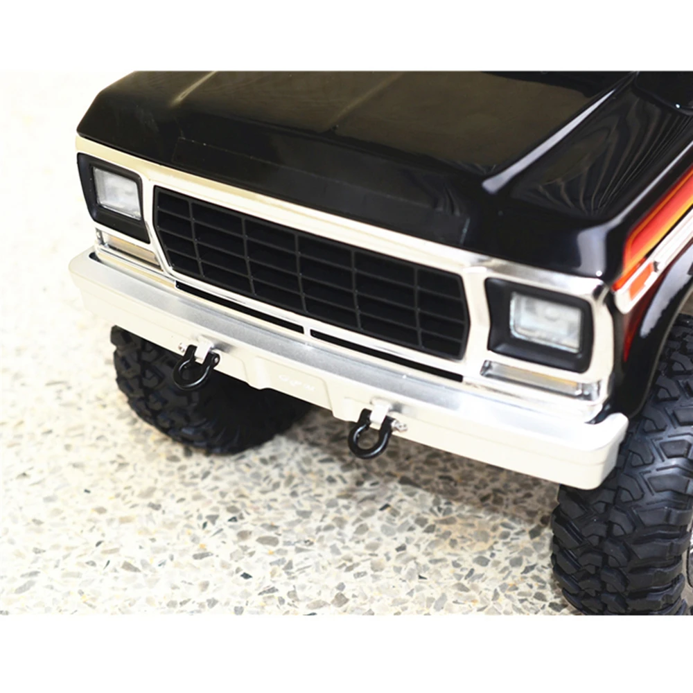 Комплект переднего/заднего бампера для Traxxas TRX4 Ford Bronco 1/10 алюминиевый бампер