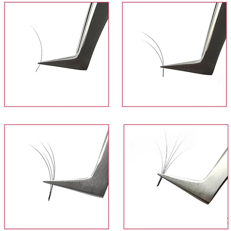 12 рядов J curl макияж Накладные ресницы расширение для начинающих набор безопасный