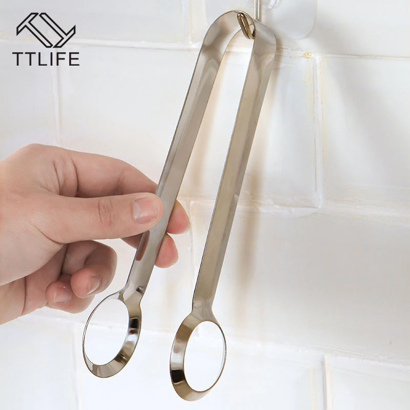 TTLIFE 1 шт. нержавеющая сталь яйцо утилита домашняя кухня еда клип хлеб выпечки еда клип Длинные Яйцо папка барбекю клип Яйцо инструмент