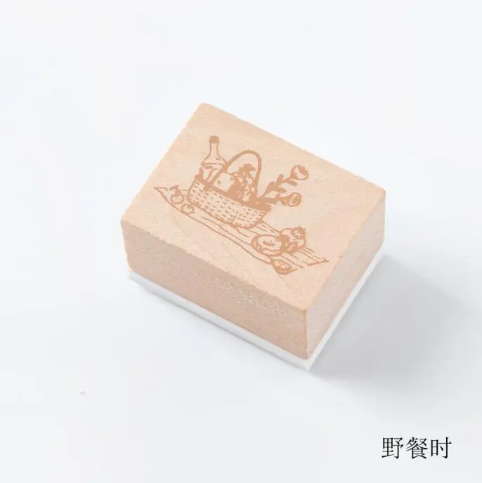 B XINAHER милая детская история серии штамп DIY деревянные и резиновые штампы для скрапбукинга канцелярские товары Скрапбукинг Стандартный штамп - Цвет: B