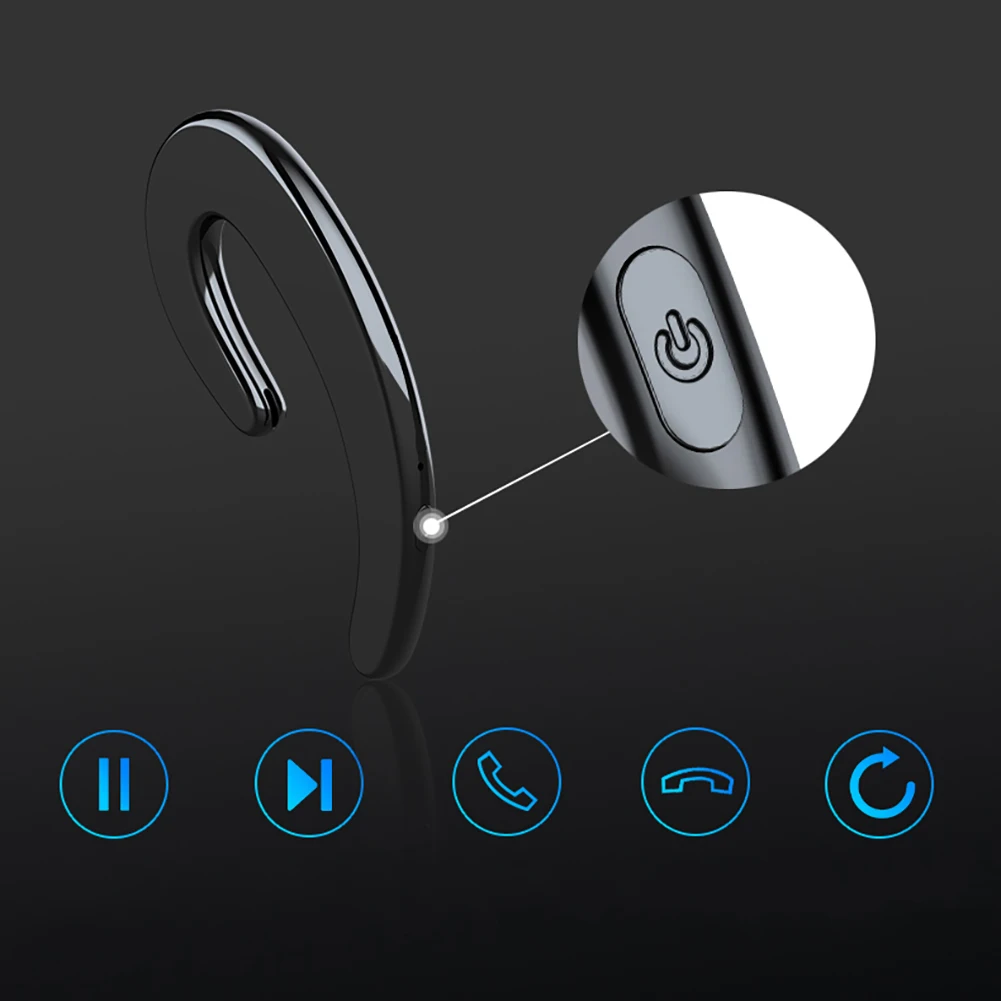 Bluetooth наушники водонепроницаемые беспроводные свободные руки гарнитура с HD