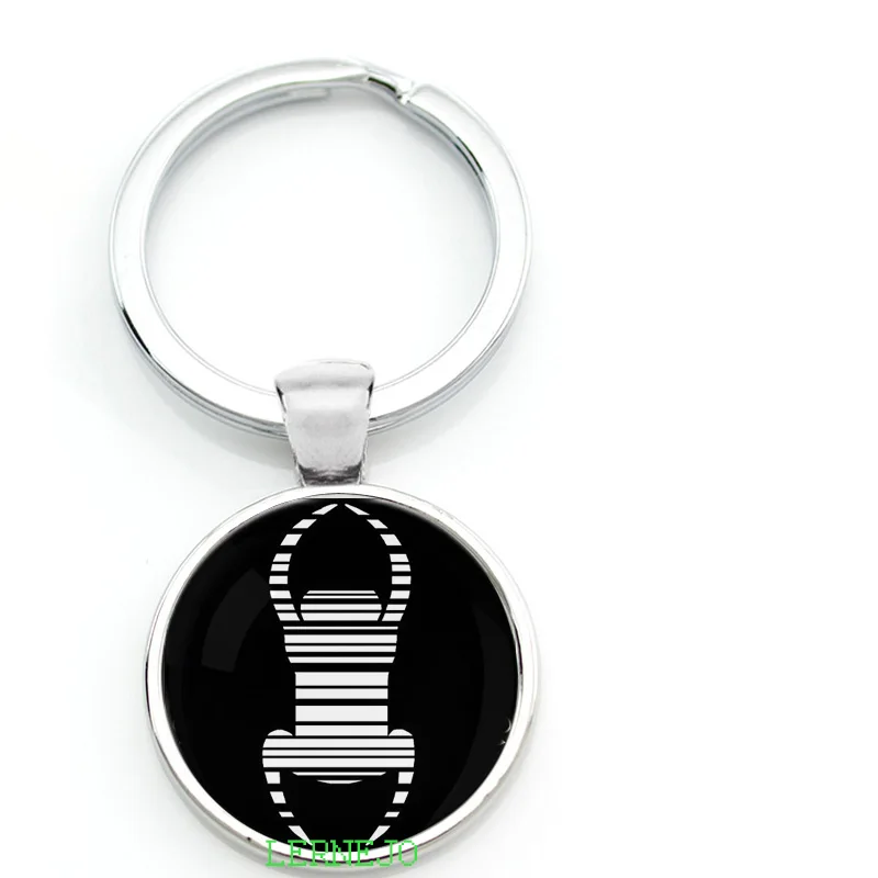 6 Наружная игра Geocaching символ брелок для ключей Бесплатные Geocaching действия держать спокойствие и любовь кулон дорожная бирка - Цвет: 6