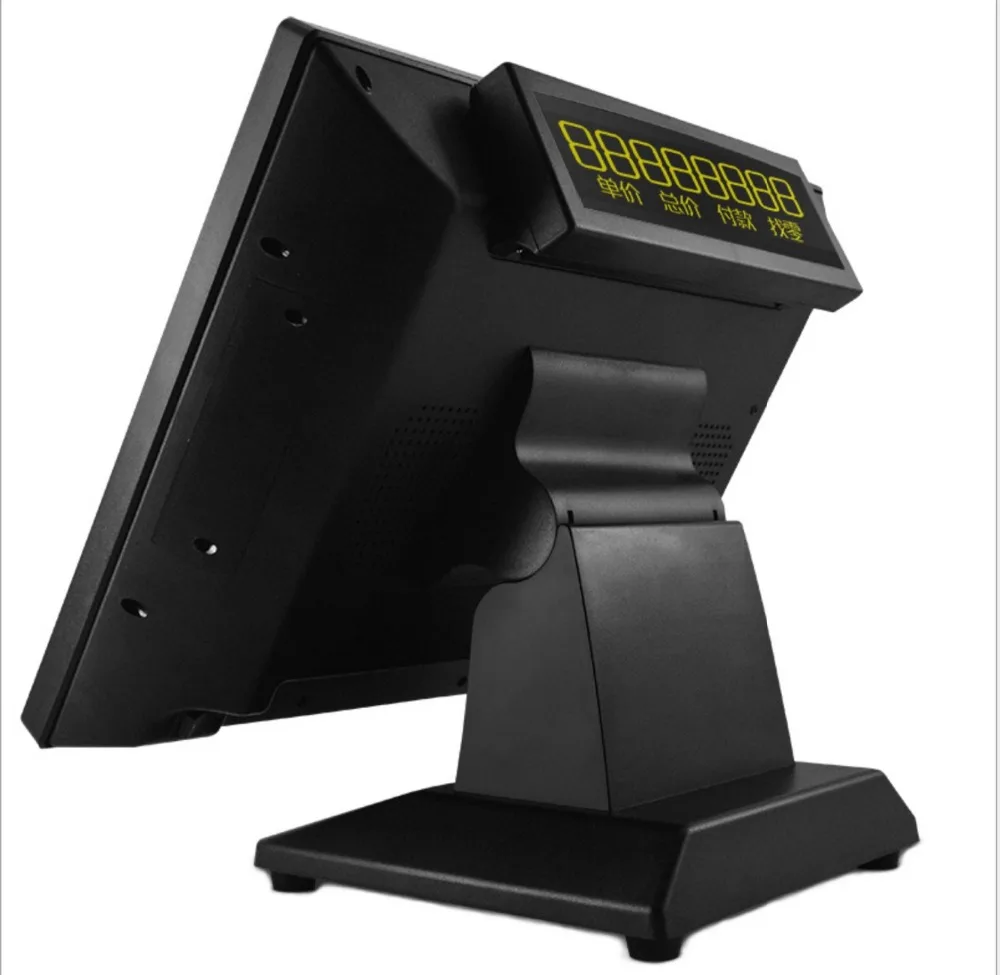 15 дюймовый сенсорный pos все в одном ПК с ультратонкой материнской платой
