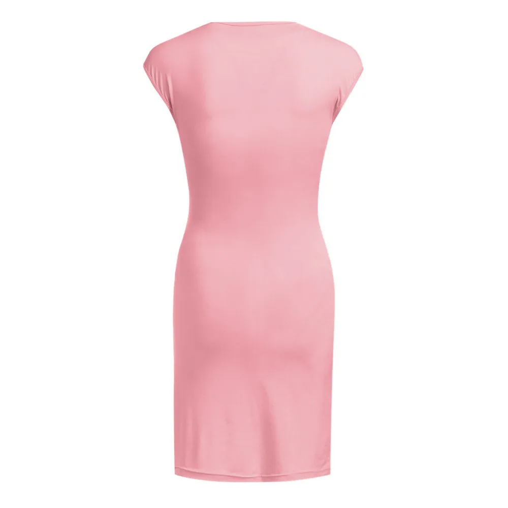 Платья для беременных женщин модная одежда с коротким рукавом и принтом