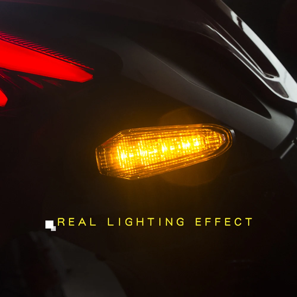 Указатели поворота SPIRIT BEAST для мотоцикла Светодиодные индикаторы Honda Goldwing Yamaha Fz8