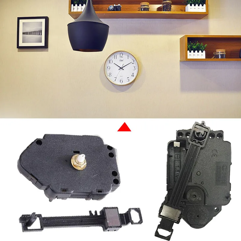 Кварцевые настенные часы механизм DIY Ремонт Часть набор замена большие часы маятниковые движения механизм аксессуары P6188
