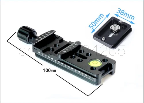 

NNR-100 Lengthen Camera Mounting Bracket Quick Release Plate For Digital Camera Arca Swiss Tripod Ball Head