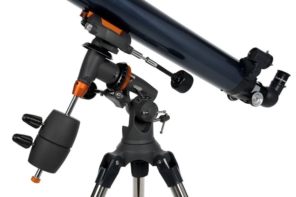 Celestron Профессиональный AstroMaster 90EQ телескоп рефрактор Red Dot искателя CG 3