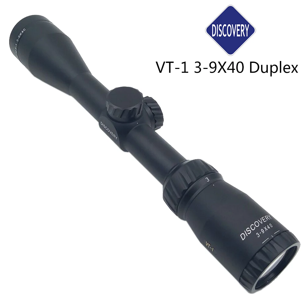 DISCOVERY VT-1 3-9X40 Duplex Reticle Optics Riflescope for outdoor Hunting | Спорт и развлечения