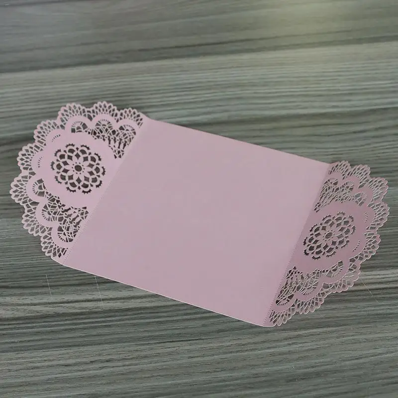 10 шт. вертикальные приглашения с лазерной резкой и бабочкой комплекты открыток